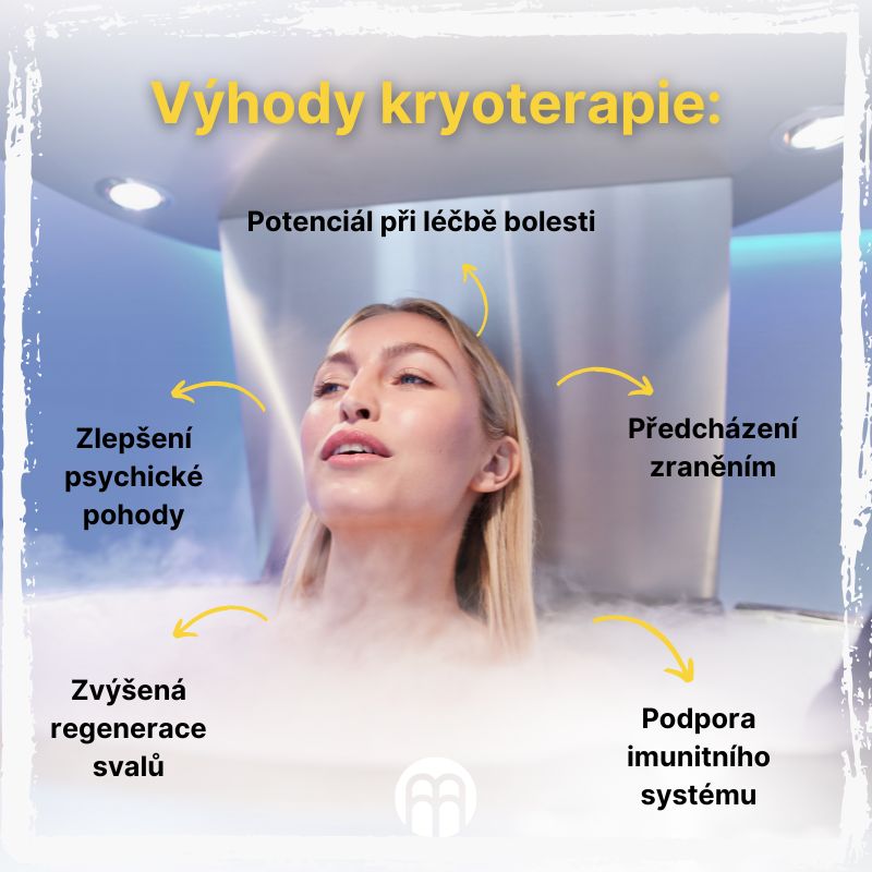 Výhody kryoterapie